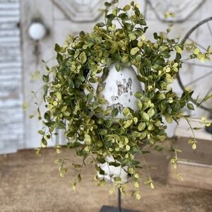 4-1/2" Bog Pimpernel Candle Ring Wreath Decor